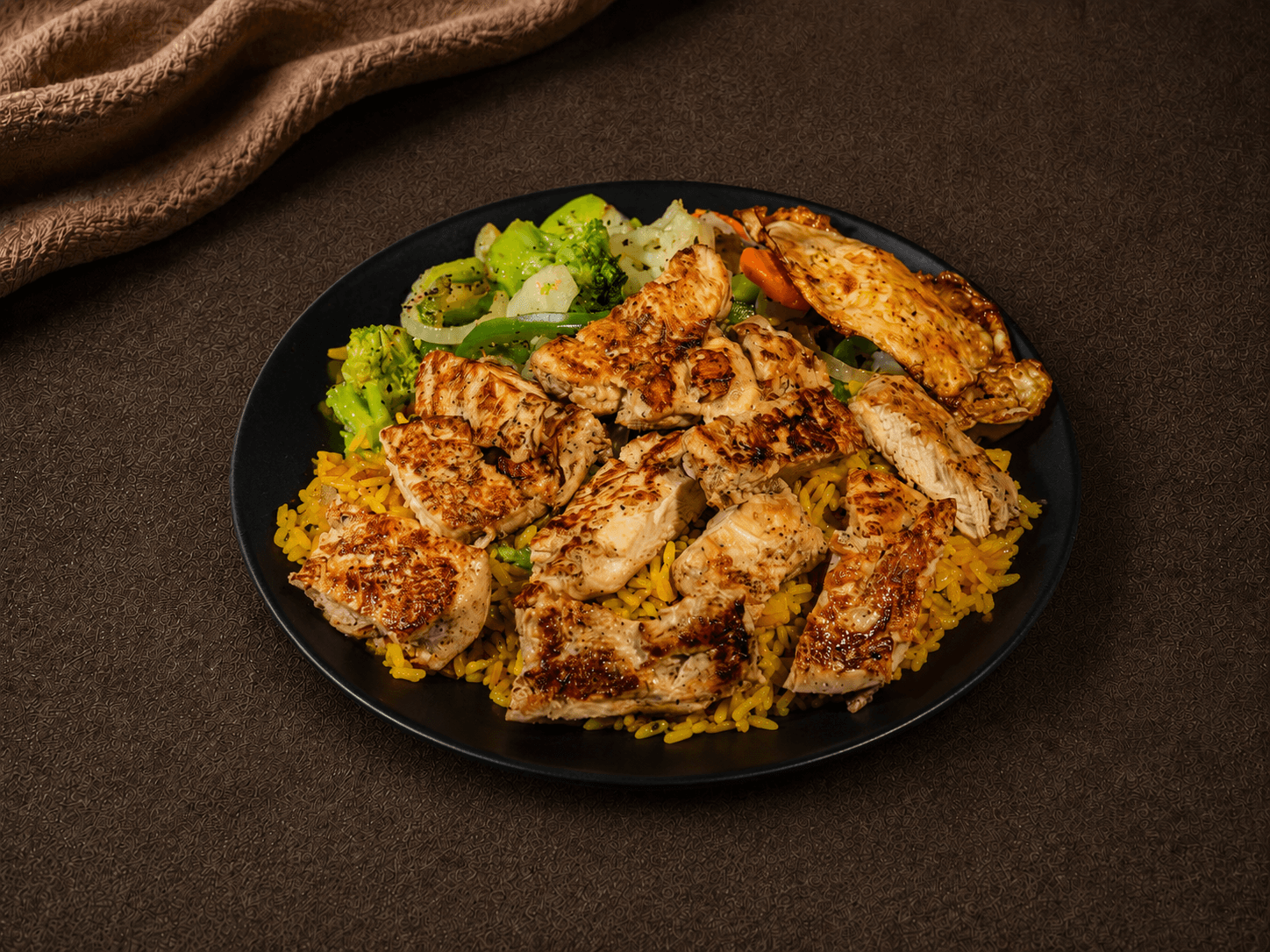 Grilled Chicken Rice Bowl