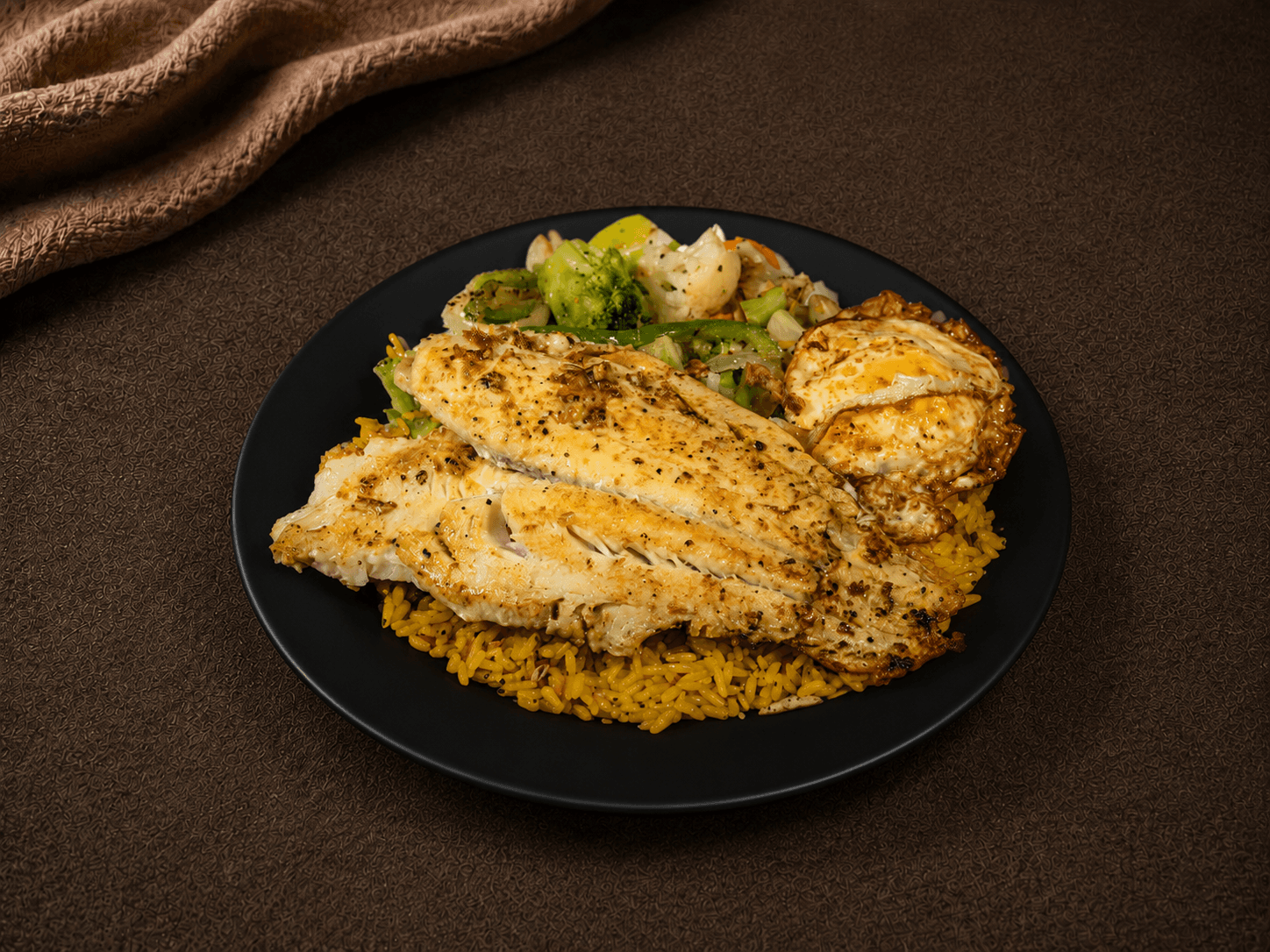 Fish Rice Bowl (Fried or Grilled)