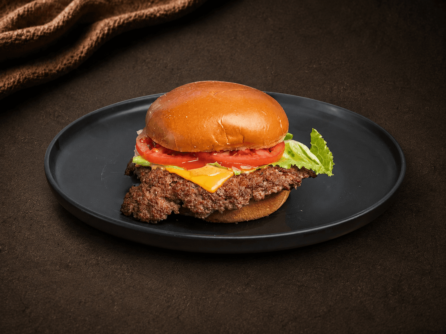 Single Smashed Burger