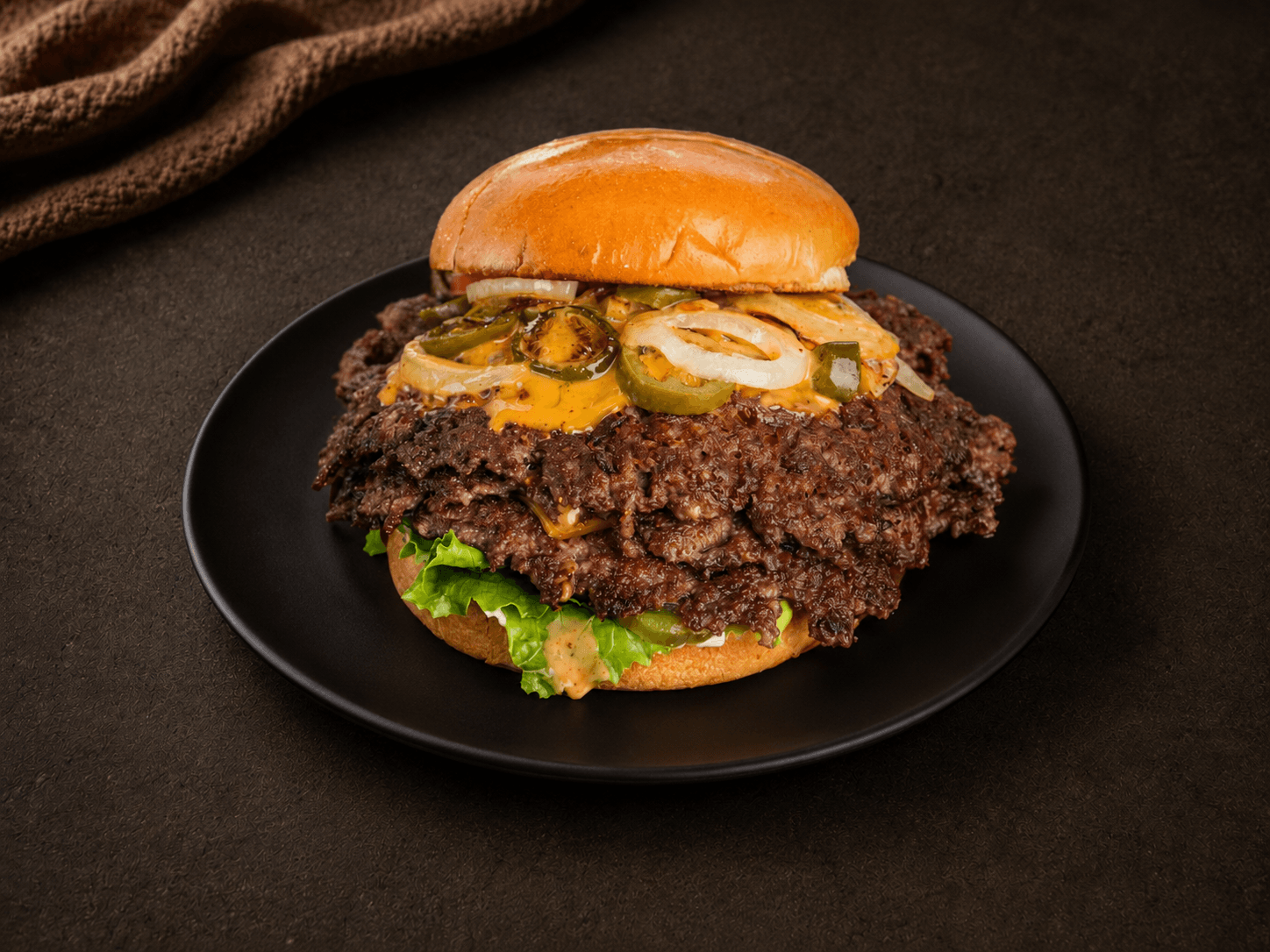 Triple Smashed Burger